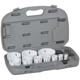 1 Pc, Drill America Hole Saw Kit (9 Piece Set), DMS04-9308