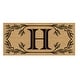 preview thumbnail 7 of 24, Monogram Flocked Sassafras Coir Switch Mat H
