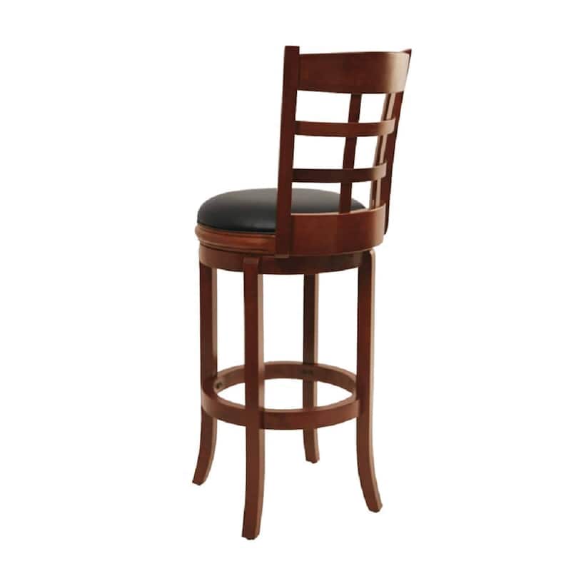 Kyoto Rubberwood 29-inch Swivel Stool