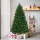 preview thumbnail 2 of 15, Yaheetech Pre-lit Spruce Artificial Hinged Holiday Christmas Pine Tree