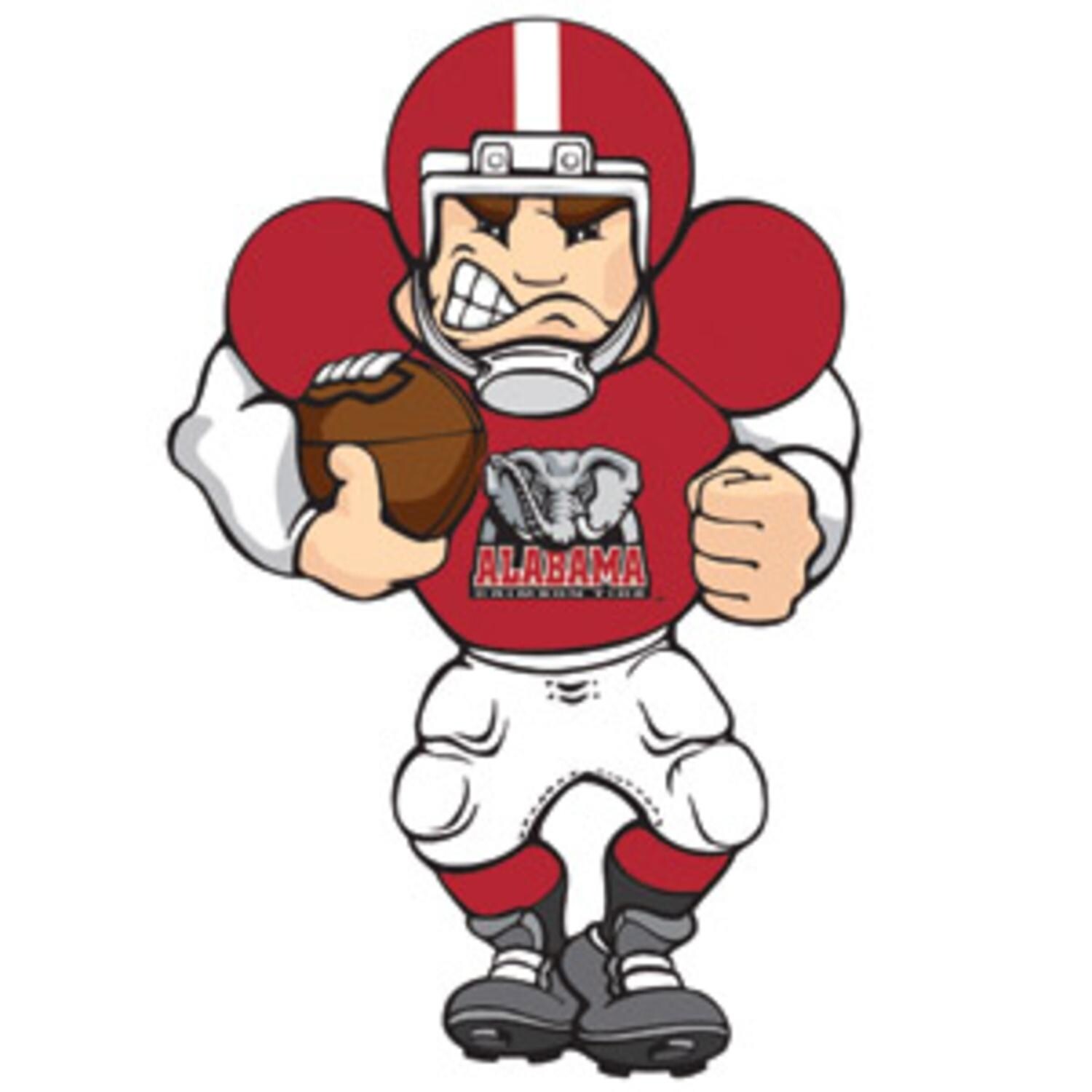 Shop Ncaa Alabama Crimson Tide Lighted Window Football Player