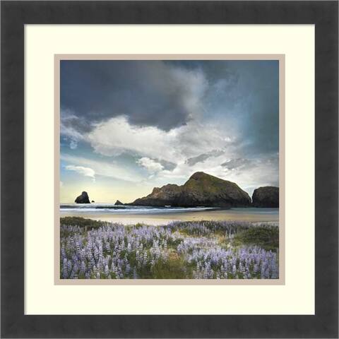 Framed Art Print 'Sweet Illusion' by William Vanscoy 18 x 18-inch