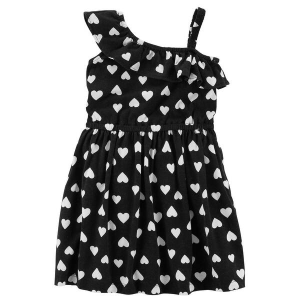 Shop Carter S Little Girls Heart Ruffle Dress 2 Toddler