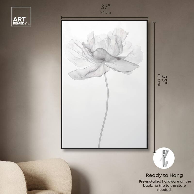 Fragile Beauty II Canvas by Art Remedy