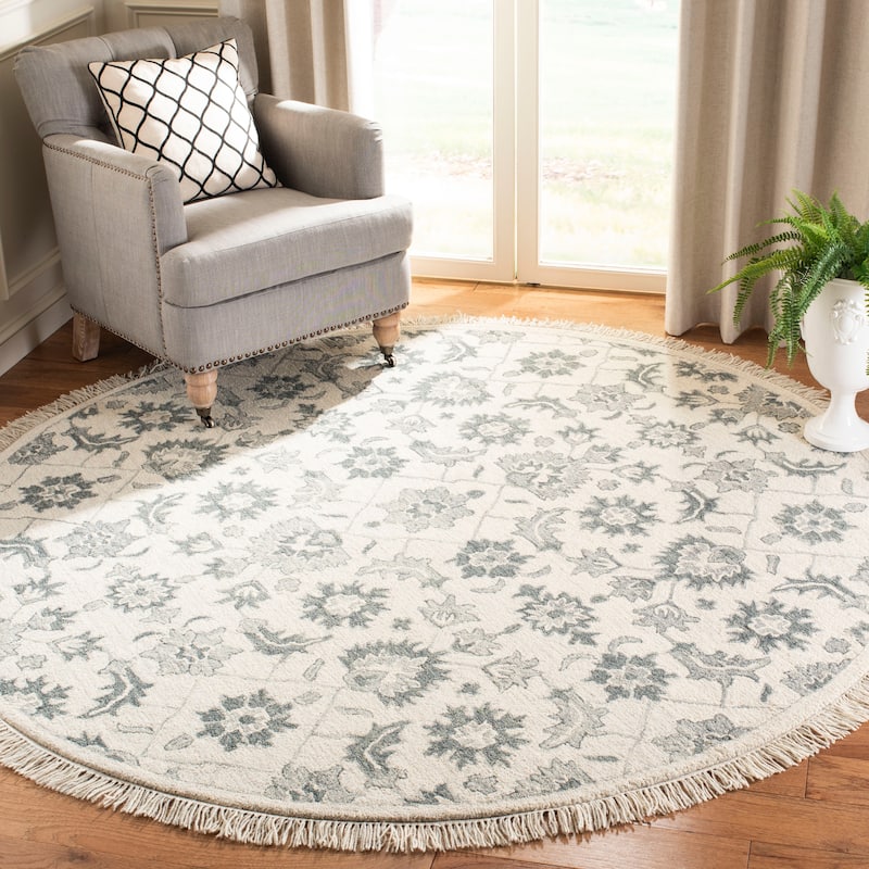 SAFAVIEH Handmade Aspen Cerise Boho Tribal Wool Rug