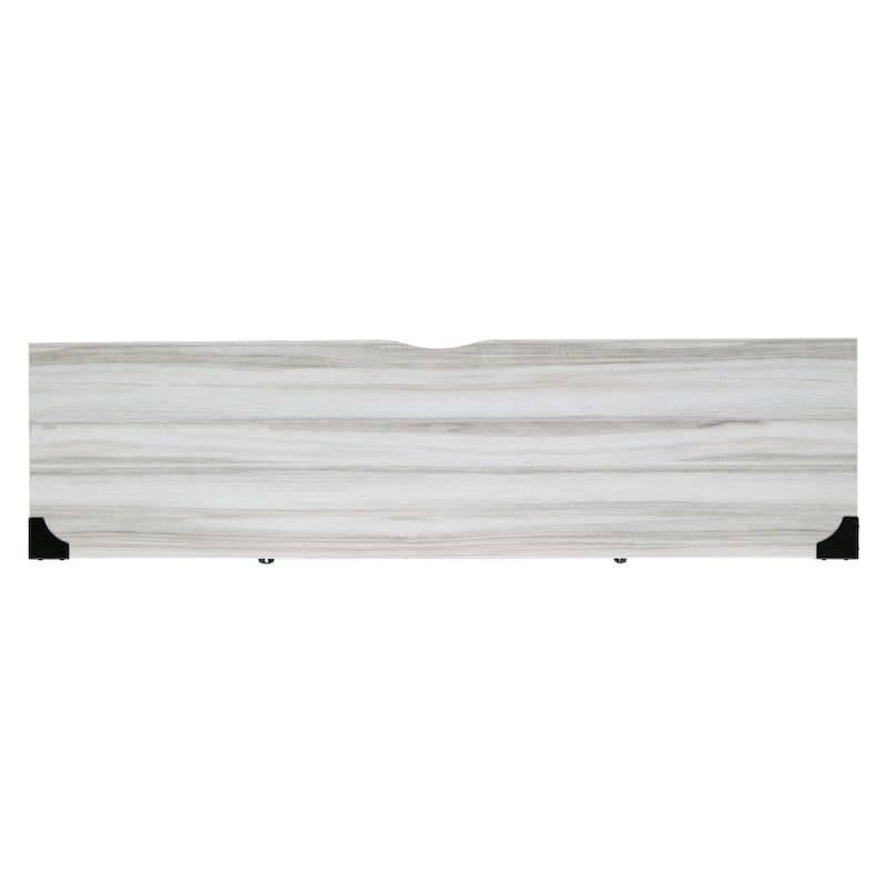 59 Inch Barn Door TV Stand Fits up to 65" TV's with Adjustable Shelf - 59"W x 15.5"D x 23.75"H