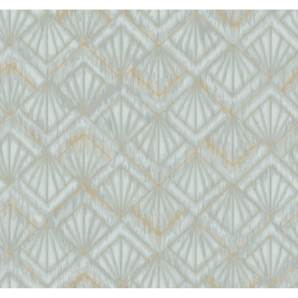 Candice Olson Modern Shell Light Blue Wallpaper