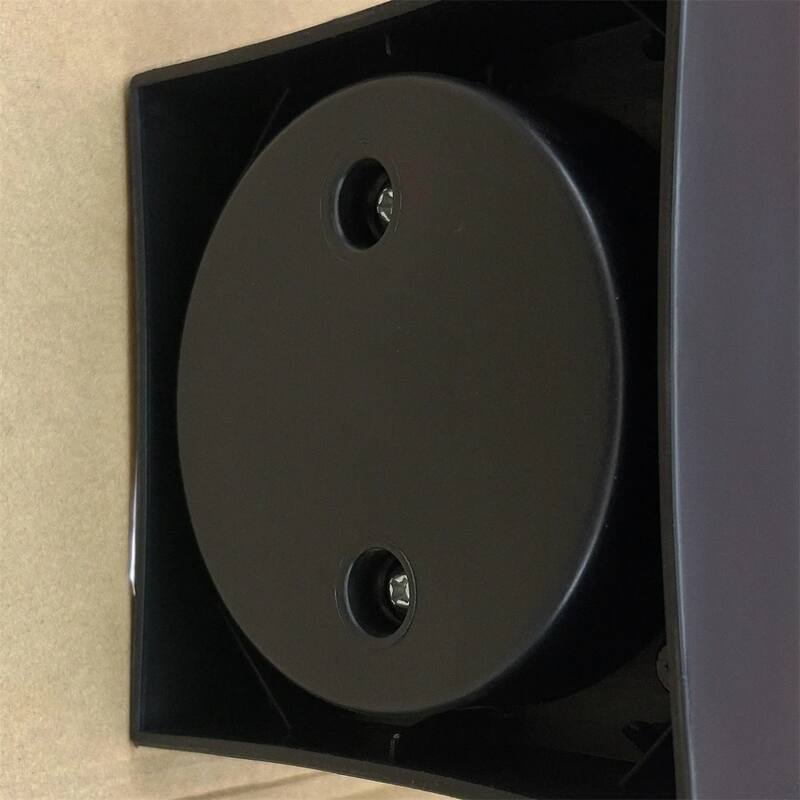 Outdoor Solar Floor Lamp with Warm White LED Waterproof Rattan and Steel Patio Lighting - 7.75" W x 7.75" D x 26.75" H