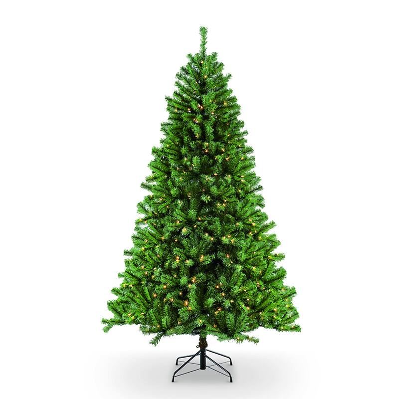 Puleo International Pre-Lit 6.5' Northern Fir Artificial Christmas Tree