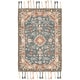preview thumbnail 4 of 12, SAFAVIEH Handmade Aspen Adelia Boho Tribal Wool Rug 2' x 3' - Blue/Rust - Rectangle