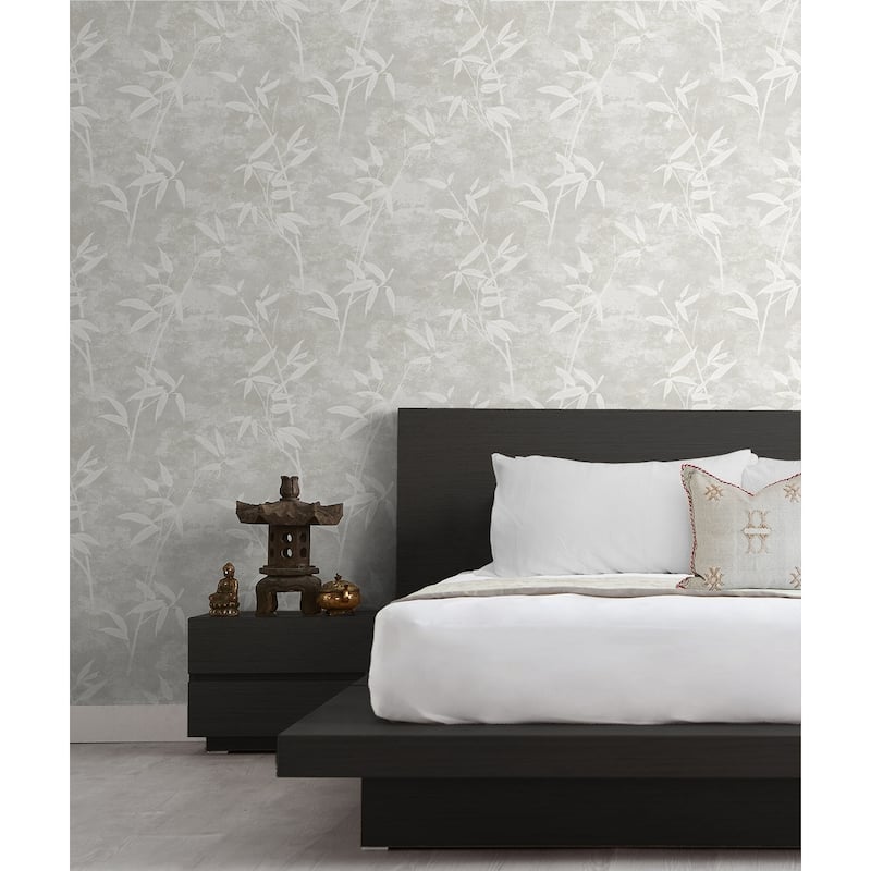 Seabrook Designs Honshu Bamboo Unpasted Wallpaper