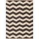 preview thumbnail 35 of 39, Hand-Woven Madeline Natural Jute Chevron Rug - 2' x 3'