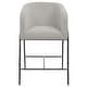 preview thumbnail 1 of 5, Uttermost Jacobsen Gray 27" Counter Stool - 23"W x 39"H x 23"D Grey