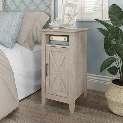 Key West Nightstand with Door by Bush Furniture