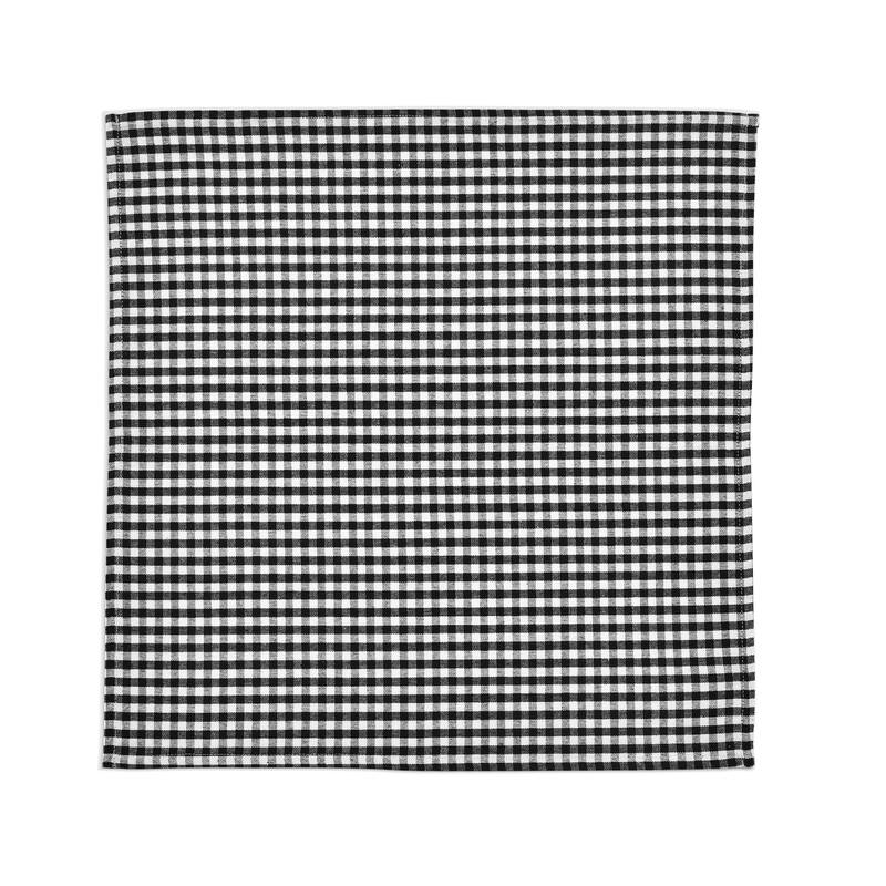 Lush Decor Gingham Check Yarn Dyed Napkin, 4-Pack - 18" x 18"