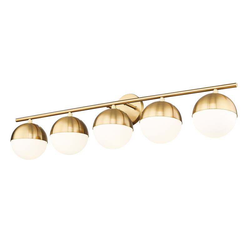 Z-Lite 7517-5V Realm Sphere 5 Light 40" Wide Vanity Light
