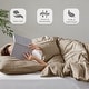 preview thumbnail 76 of 159, Chelsea Square Evans Pinch Pleated Soft Washed Boho Duvet Cover Set