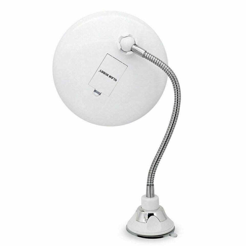 Gooseneck magnifying mirror on sale