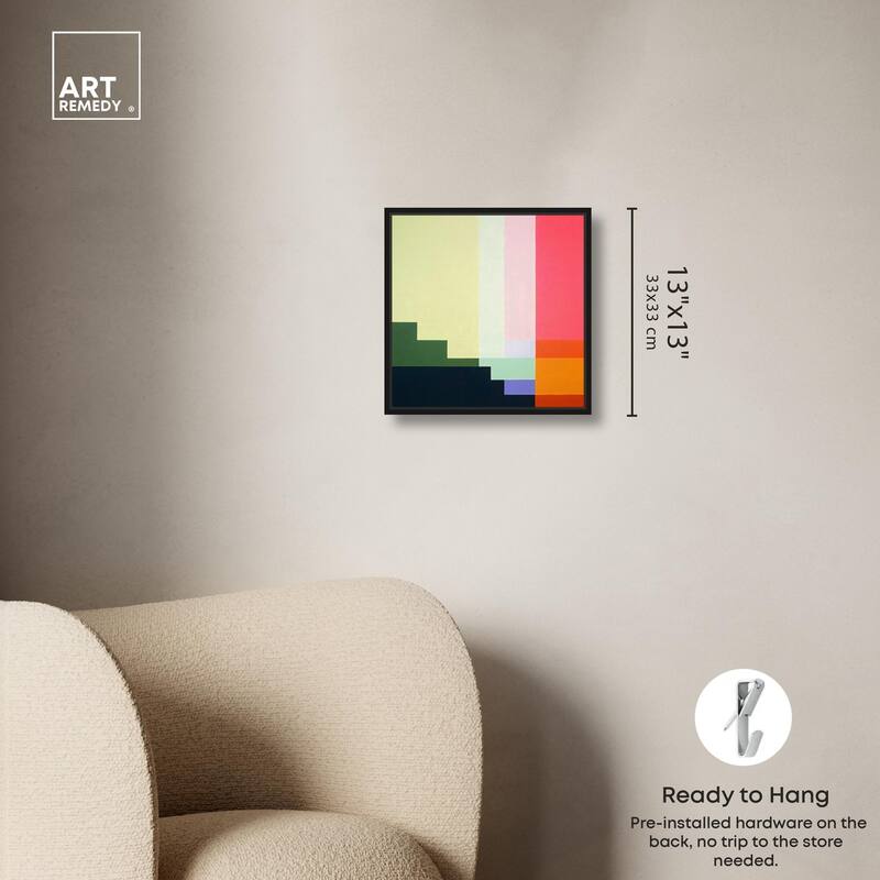 Rectilinear Rhapsody III Canvas by Art Remedy