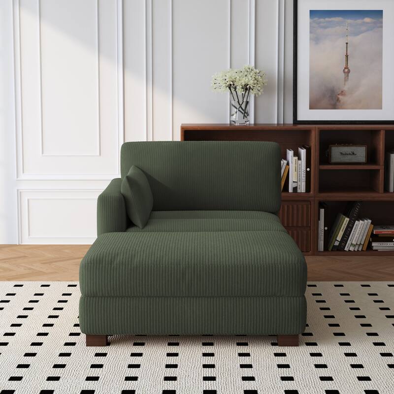 Modern Chaise Lounge Modular Sectional Sofa