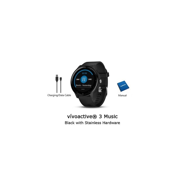 garmin vivoactive 3 music volume