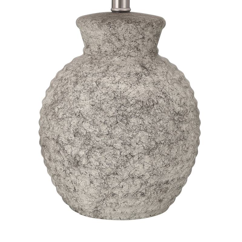 Acroma Askari Farmhouse 23" Ceramic Single Table Lamp - 1-light