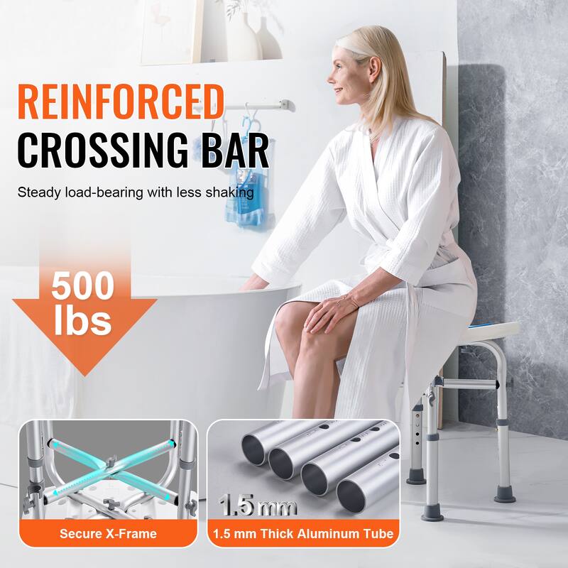 Shower Chair for Inside Shower for Elderly Disabled Adults Handicap