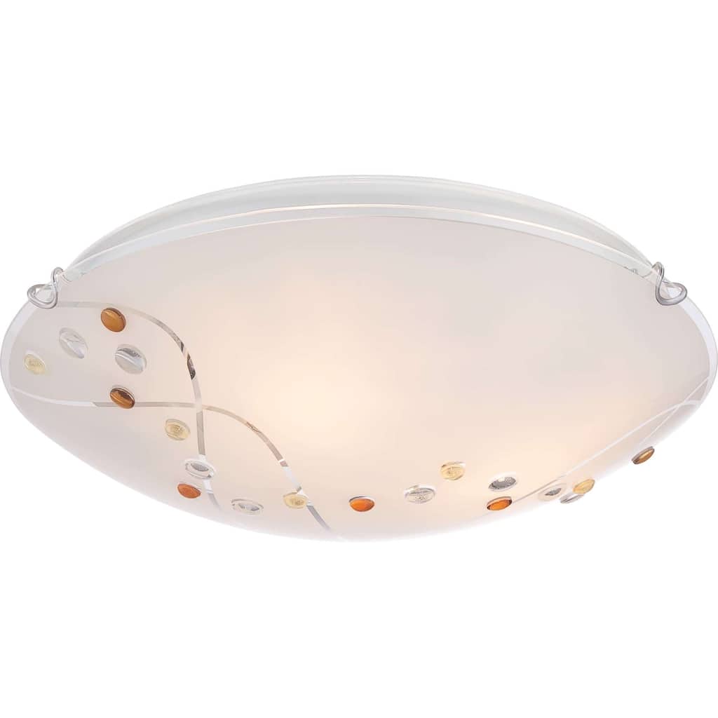 James Allan Curry 3 Light 16" Wide Flush Mount Ceiling Fixture with