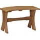 preview thumbnail 21 of 29, Poly Lumber Round Dining Table Set with 28" Benches