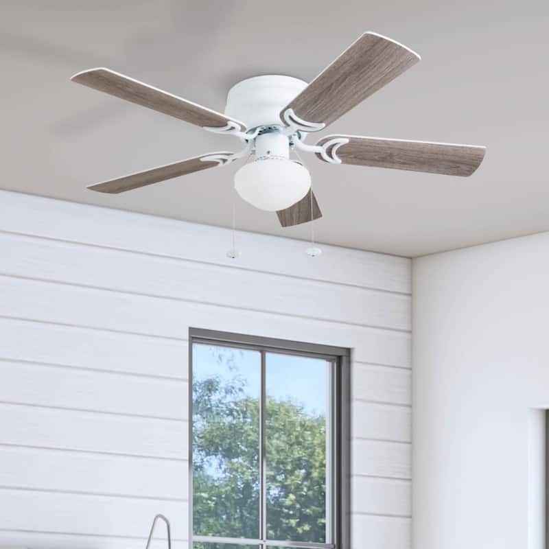 Copper Grove Sulby 42-inch White LED Ceiling Fan