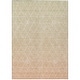 preview thumbnail 66 of 135, Machine Washable Indoor/ Outdoor Ombre Trellis Chantille Rug
