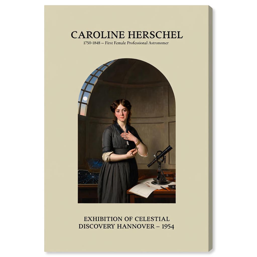 Telescopic Visions Canvas by Art Remedy, Gallery Wrapped