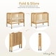 preview thumbnail 5 of 4, Dream On Me, 2 in 1 Folding Portable Crib