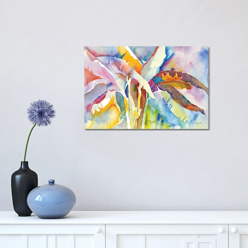 iCanvas "Banana Palm Plant" by Jo Lynch Canvas Print - 12x18x1.5