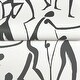 preview thumbnail 4 of 5, York Wallcoverings Joyful Dancers Carbon Black Wallpaper