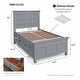 preview thumbnail 24 of 36, Furniture of America Saer 6-Piece Storage Platform Bedroom Set with USB Port