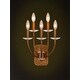 preview thumbnail 7 of 8, Minka Lavery 5285 Atella 5 Light 14" Tall Wall Sconce