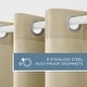preview thumbnail 27 of 128, ATI Home Indoor/Outdoor Solid Cabana Grommet Top Curtain Panel Pair