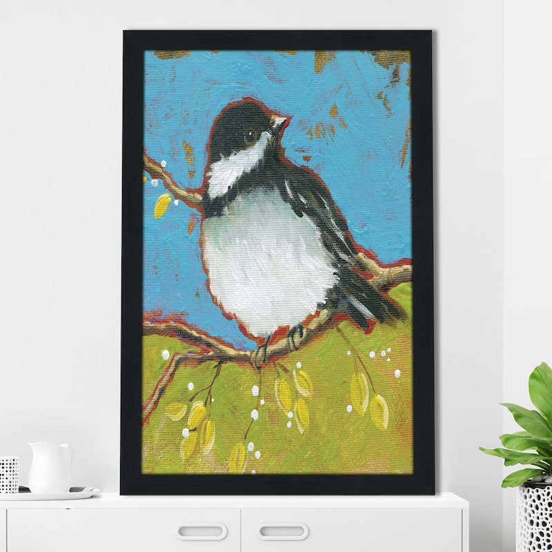 "Bright Bird II" by Carol Robinson Print on Acrylic