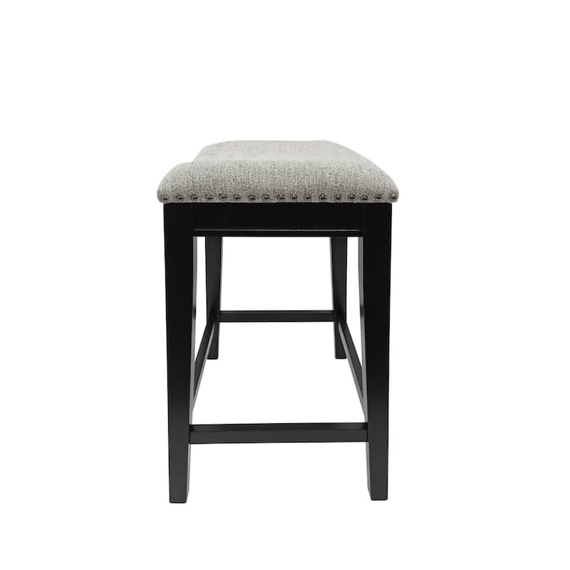 Carolina Living Sawyer 25" Saddle Counter Stool - Set of 2