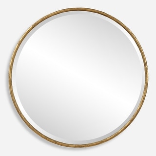 Uttermost 09989 Sutton 47-1/4" Diameter Circular Framed Bathroom