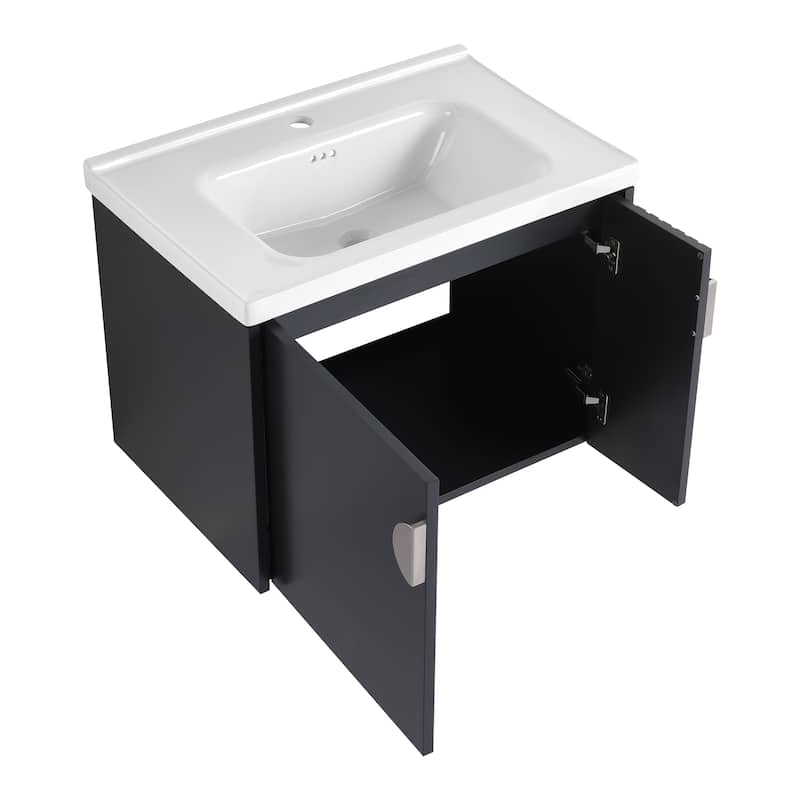 Topcraft Wall Mounted Bathroom Vanity with Sink