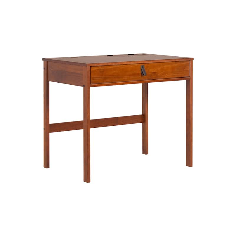 Copper Grove Rivne Modern Sturdy Home Office Wood Desk with Drawers and Compartments