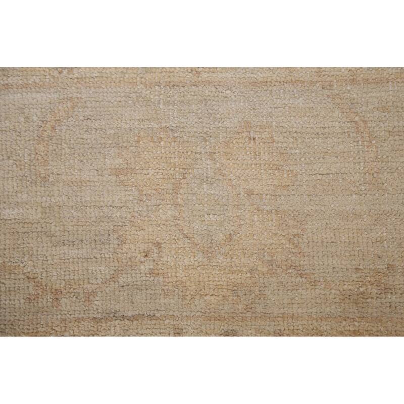 Vegetable Dye Muted Oushak Oriental Area Rug Wool Hand-knotted Carpet - 8'5" x 10'6"