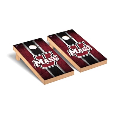 Massachusetts UMASS Minutemen Vintage Cornhole Board Set