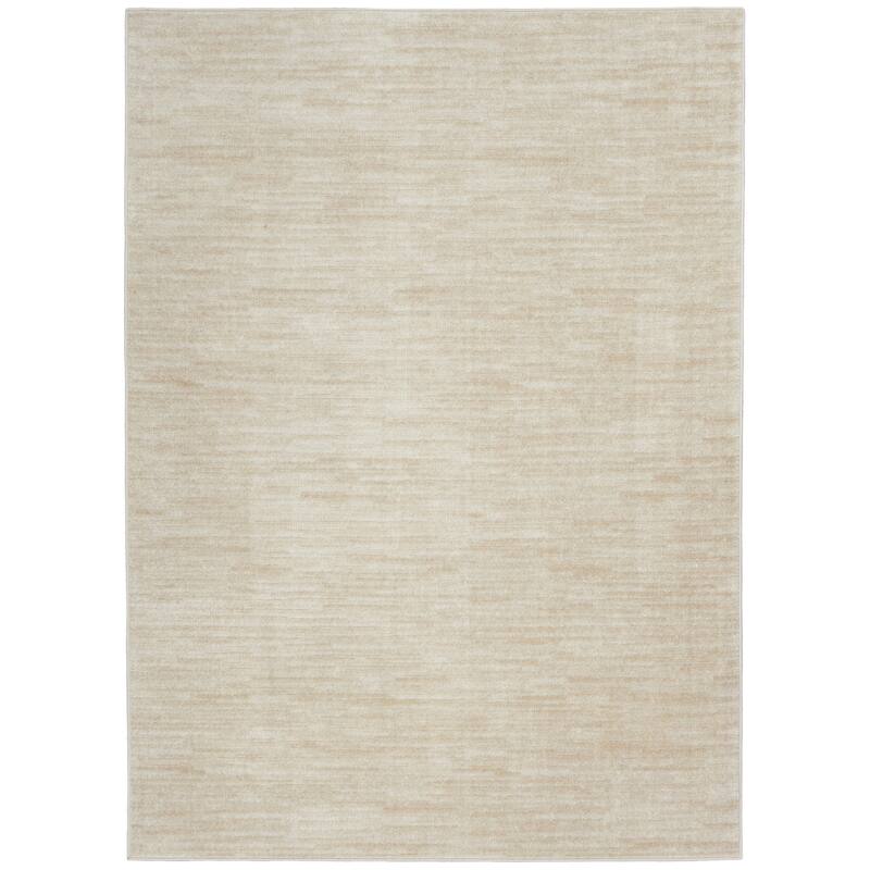 HomeRoots Contemporary Rectangle Outdoor Rug - 4' X 6'