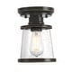 preview thumbnail 5 of 3, Westinghouse Emma Jane 7" Wide Outdoor Semi-Flush Ceiling Fixture