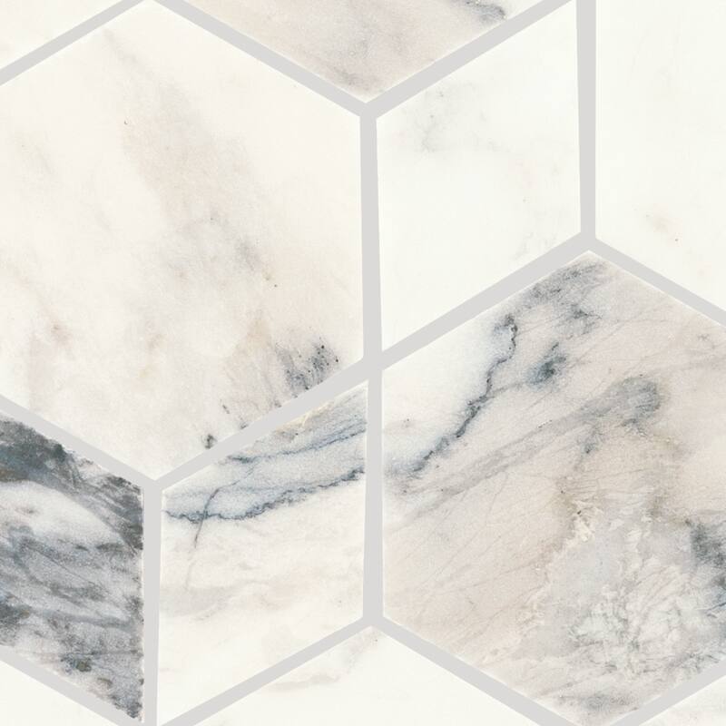 Daltile Gamma Natural Stone Hypnotic XL Wall and Floor Mosaic Tile (Set of 10)