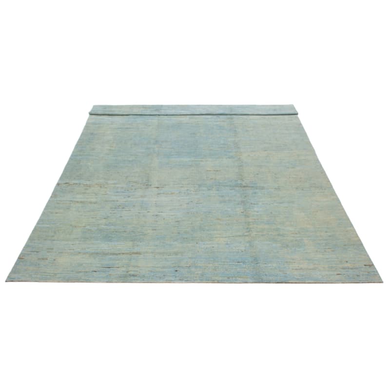 ECARPETGALLERY Hand-knotted Finest Peshawar Ziegler Blue Wool Rug - 9'5 x 13'10