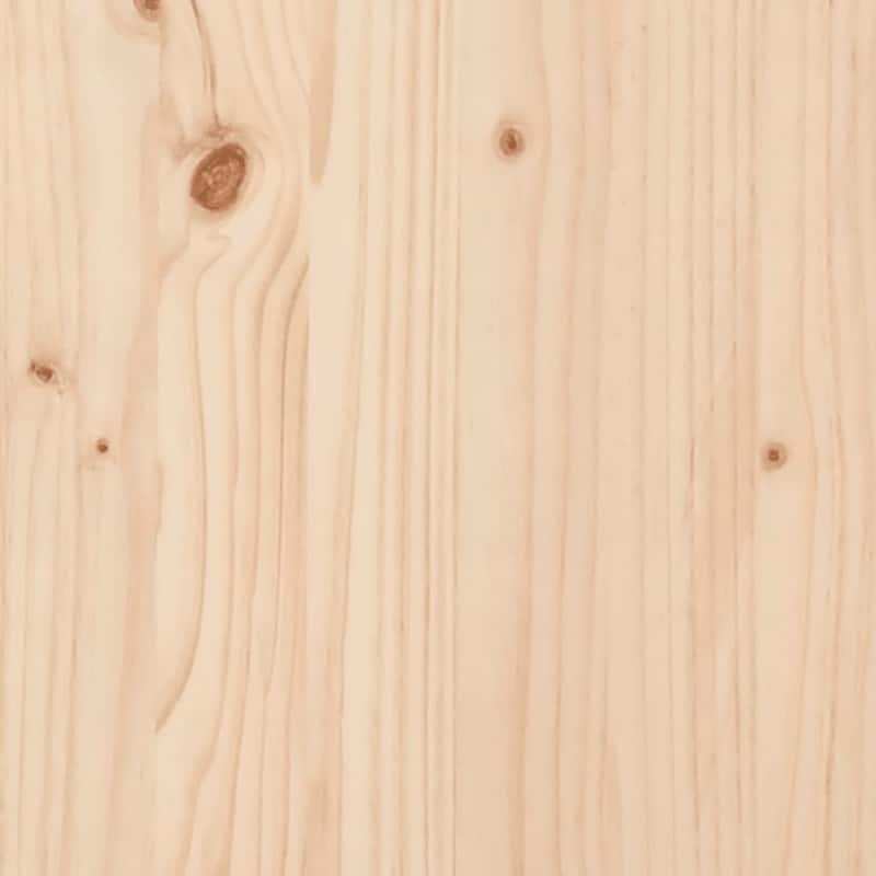 vidaXL Garden Lounge Set Natural Pine Solid pine wood, Plywood Large - 24.4 x 24.4 x 27.8